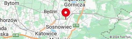 Map of Sosnowiec